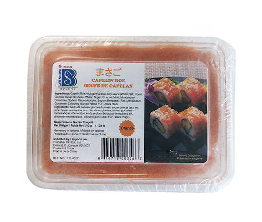 Orange Masago - Capelin Roe